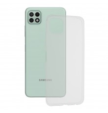 Husa carcasa spate - Clear Silicone - Samsung Galaxy A22 5G - Transparenta  - 1