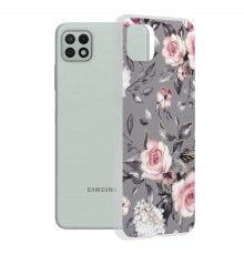 Husa carcasa spate - Marble Series - Samsung Galaxy A22 5G - Bloom of Ruth Gray  - 1