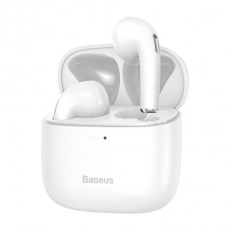 Casti Wireless  Baseus - Bowie E8 TWS Earbuds (NGE8-02) cu Bluetooth 5.0 - Alb