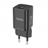 Incarcator Priza Retea HOCO - (N19 Rigorous) - USB-C, PD 25W, QC 3.0, 2.77A - Negru