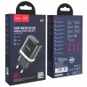 Incarcator Priza USB-A, 10W, 2.4A - Hoco Ardent (N1) - Black