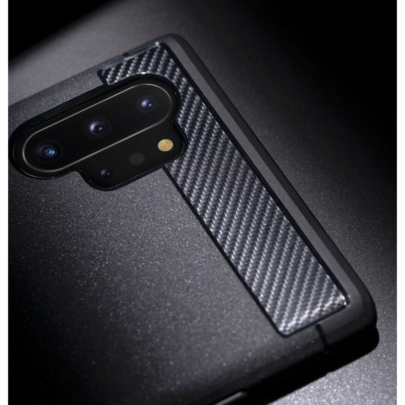 Husa Samsung Galaxy Note 10+ Plus - Spigen Rugged Armor Matte Black - 2
