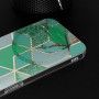 Husa carcasa Spate pentru Samsung Galaxy A54 - Marble Series - Green Hex