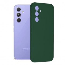 Husa Carcasa Spate pentru Samsung Galaxy A54 - Soft Edge Silicone - Verde