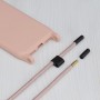 Husa pentru Samsung Galaxy A23 4G / A23 5G - Techsuit Crossbody Lanyard - Pink