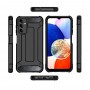 Husa pentru Samsung Galaxy A14 4G / 5G - Techsuit Hybrid Armor - Black