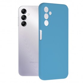 Husa pentru Samsung Galaxy A14 4G / A14 5G - Techsuit Soft Edge Silicone - Denim Blue
