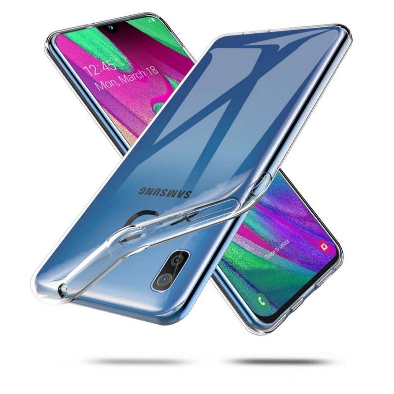 Husa Samsung Galaxy A40 - Tech-protect Flexair Crystal