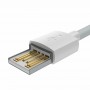 Cablu de Date USB la Lightning, Fast Charging 2.4A, 480Mbps, 1.5m (set 2) - Baseus (TZCALZJ-02) - White