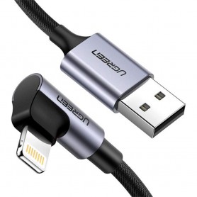 Cablu de Date USB la Lightning 2.4A, 1.5m - Ugreen (60770) - Black