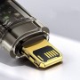 Cablu de Date USB la Lightning 2.4A, 2m - Baseus Explorer Auto Power-Off (CATS000501) - Black