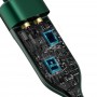 Cablu de Date Type-C la Type-C, Lightning 100W, 1.2m - Baseus Flash Series (CA1T2-F06) - Green