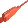 Cablu de Date USB la Lightning, Micro-USB, Type-C 66W, 1.2m - Baseus Flash Series (CA1T3-07) - Orange