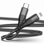Cablu de Date Type-C la Lightning 18W, 1.2m - Yesido (CA-48) - Black