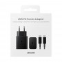 Incarcator Priza Type-C 45W, Cablu USB-C la Type-C - Samsung (EP-T4510XBEGEU) - Black (Blister Packing)