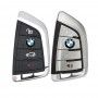 Husa pentru cheie BMW 1, 2, 3, 4, 5, 6, 7, M2, M3, M4 Series - Techsuit Car Key Case (2013.20) - Black