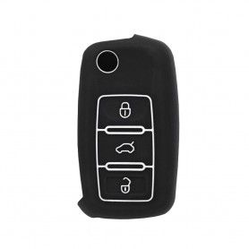 Husa pentru cheie Toyota Corolla, Camry, Avalon, GT86 - Techsuit Car Key Case (1015.16) - Black