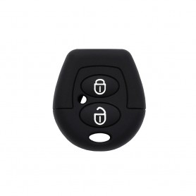 Husa pentru cheie VW Sharan, Bora, Golf - Techsuit Car Key Case (1001.08) - Black