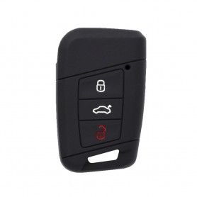 Husa pentru cheie VW Tiguan/Skoda Kodiaq - Techsuit Car Key Case (1001.12) - Black