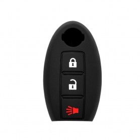 Husa pentru cheie VW Touareg, Golf/Skoda Fabia/Seat Mii - Techsuit Car Key Case (1001.13) - Black