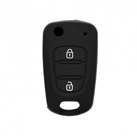 Husa pentru cheie Hyundai Elantra/Kia Picanto - Techsuit Car Key Case (2003.04) - Black