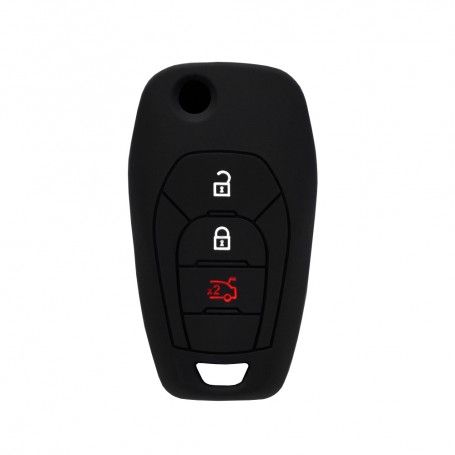 Husa pentru cheie Chevrolet Onix, Spark - Techsuit Car Key Case (1013.03) - Black