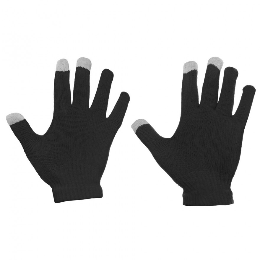 Manusi Touchscreen Gloves, Acrylic Unisex, Negru  - 1