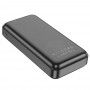Baterie Externa 22.5W, 20000mAh, 2 x USB, Type-C - Hoco Astute (J101A) - Black