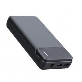 Baterie Externa 10000mAh, 2x USB, Micro-USB, tip C, LED - Hoco Easylink (J82) - Black