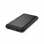 Baterie Externa 10000mAh, 2x USB, Micro-USB, tip C, LED - Hoco Easylink (J82) - Black