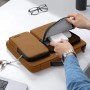 Geanta Laptop 16" - Tomtoc Defender Laptop Briefcase (A42F2Y1) - Brown