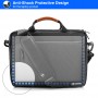 Servieta Laptop 16" - Tomtoc Defender Laptop Briefcase (A43E1D1) - Black