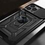 Husa pentru iPhone 14 - Techsuit CamShield Series - Black