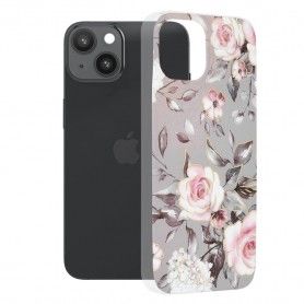 Husa pentru iPhone 14 - Techsuit Marble Series - Bloom of Ruth Gray Oem - 1