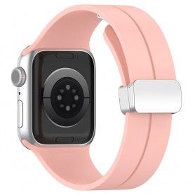 Curea pentru Apple Watch 1/2/3/4/5/6/7/8/SE/SE 2/Ultra (42/44/45/49mm) - Techsuit Watchband (W037) - Star White