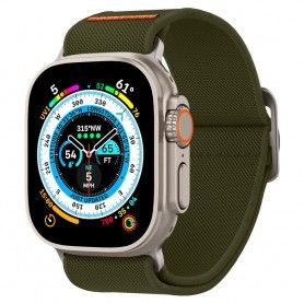 Curea pentru Apple Watch 1/2/3/4/5/6/7/8/SE/SE 2 (38/40/41mm) - Techsuit Watchband (W038) - Black