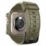 Husa pentru Apple Watch Ultra + Curea - Spigen Rugged Armor Pro - Vintage Khaki