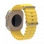 Curea pentruApple Watch 1/2/3/4/5/6/7/8/SE/SE 2 (38/40/41mm) - Techsuit Watchband (W038) - Yellow