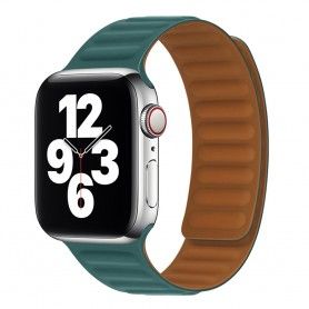 Curea pentru Apple Watch 1/2/3/4/5/6/7/8/SE/SE 2 (38/40/41mm) - Techsuit Watchband (W036) - Gold