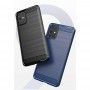 Husa Tpu Carbon pentru Samsung Galaxy S20, Midnight Blue  - 2