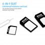 Adaptor pentru SIM, Nano, Micro - Techsuit Unlimited Innovation - Black
