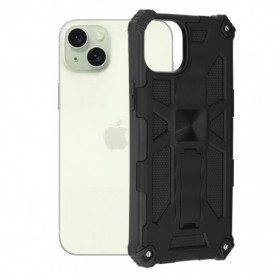 Husa pentru iPhone 15 Plus - Nillkin Super Frosted Shield Pro - Neagra