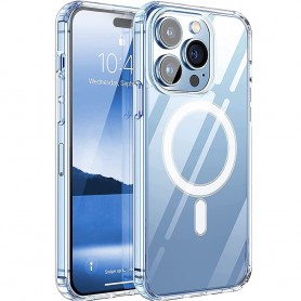 Husa pentru iPhone 15 Pro - Techsuit Clear Silicone - Transparent