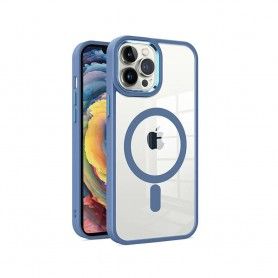 Husa pentru iPhone 15 - Techsuit eFold Series - Albastra inchisa