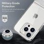 Husa pentru iPhone 14 Pro Max - ESR Air Shield Boost Kickstand - Translucent Neagra