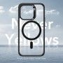 Husa pentru iPhone 14 Pro Max - ESR Classic Hybrid HaloLock - Clear Neagra
