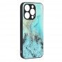 Husa pentru iPhone 15 Pro Max - Techsuit Glaze Series - Albastra Ocean