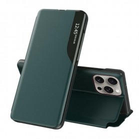 Husa pentru iPhone 15 Pro Max - Techsuit eFold Series - Verde inchisa