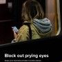 Folie pentru iPhone 15 Pro - Ringke Cover Display Tempered Glass - Privacy