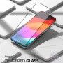 Folie pentru iPhone 15 Pro - Ringke Cover Display Tempered Glass - Negru